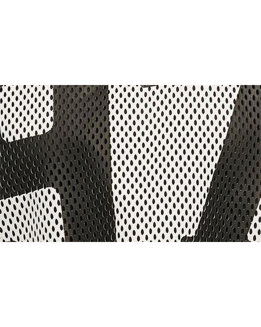 PUMA Gray X Rosé Sleeveless Mesh Crop Jersey