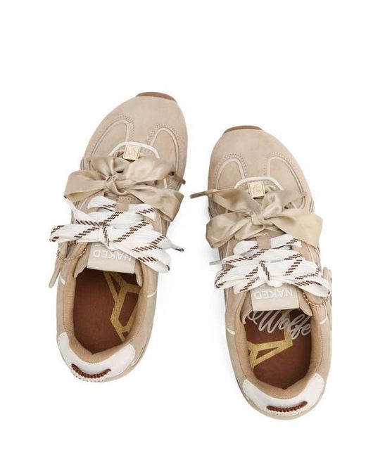 Naked Wolfe Natural Adored Off Suede