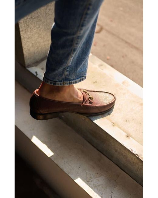 Anthony Veer Brown Lucca Bit Loafer for men