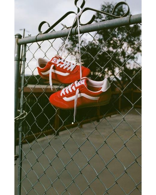 Vans Red Super Lowpro Sneaker