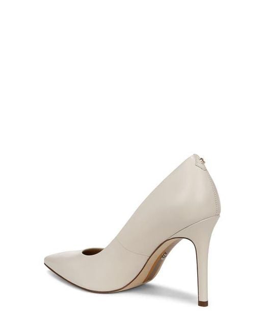 Sam Edelman White Hazel Pointed Toe Pump