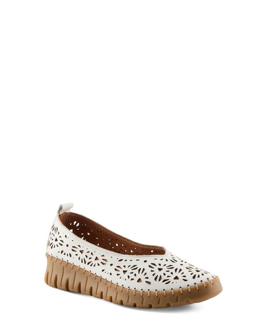 Spring Step Brown Carosa Platform Sneaker
