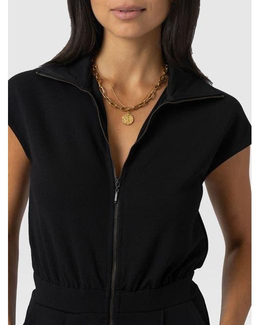 Saint + Sofia Black Keller Jumpsuit