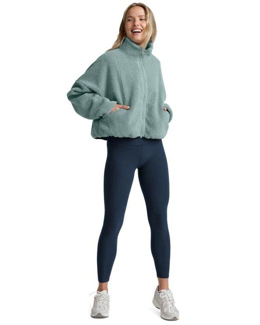 Beyond Yoga Green Unity Zip Jacket