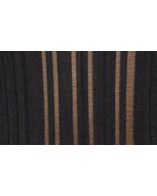 Helmut Lang Black Open Back Semisheer Sleeveless Sweater