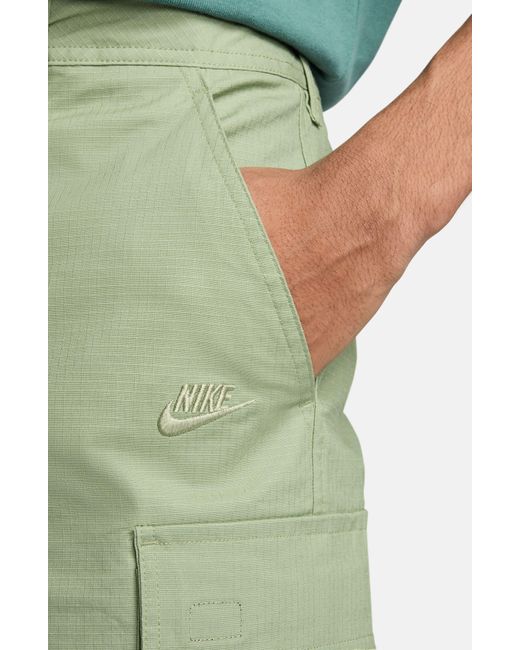 Nike Green Club Cargo Shorts for men