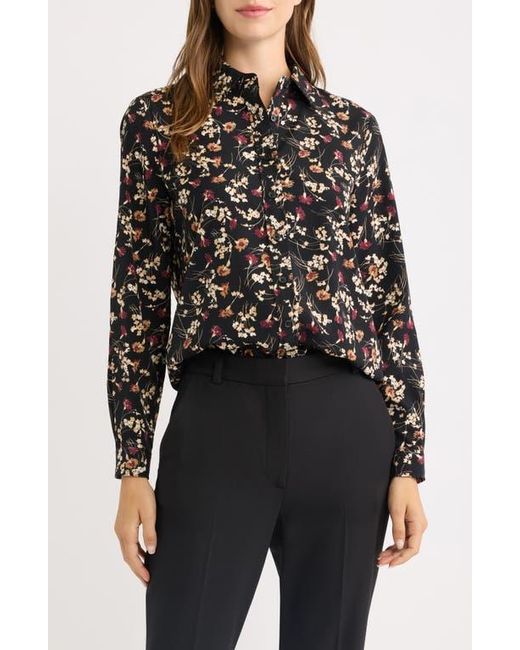 Anne Klein Black Utility Top