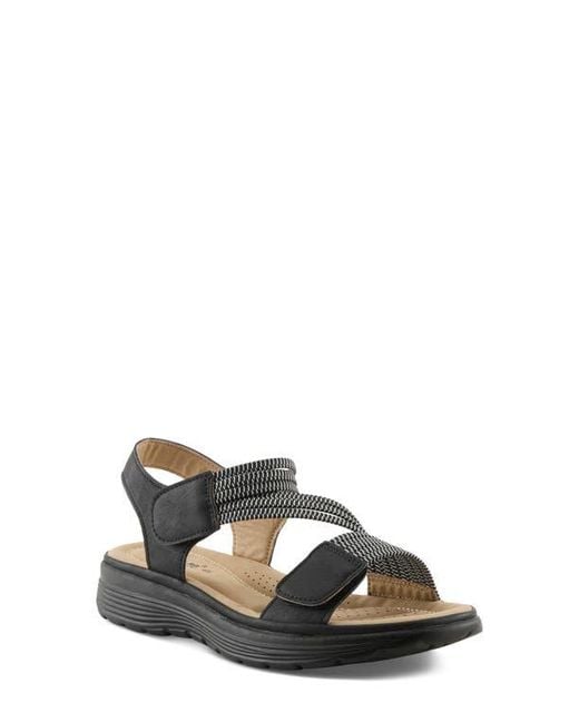 Flexus by Spring Step White Abie Platform Sandal