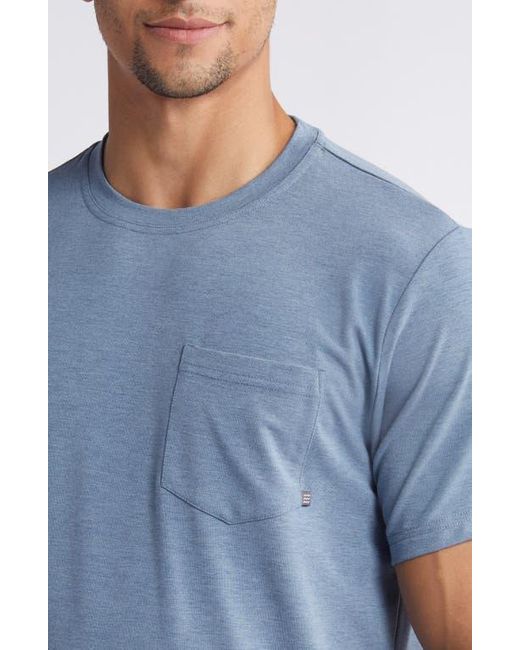 Free Fly Blue Flex Performance Pocket T-Shirt for men