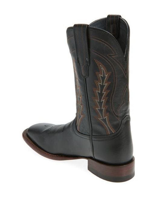 Tecovas Black The Doc Boot for men