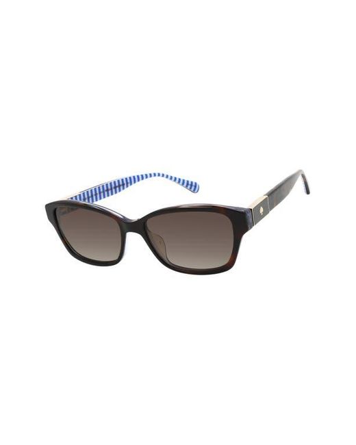 Kate Spade Multicolor Ayla 53Mm Gradient Rectangular Sunglasses