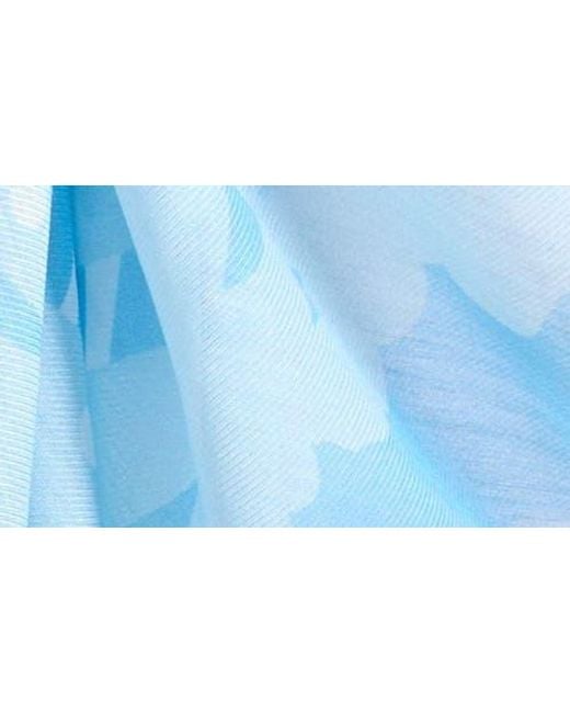 Rag & Bone Blue Paisley Scarf