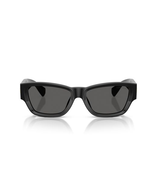 Tiffany & Co Black 54Mm Rectangular Sunglasses