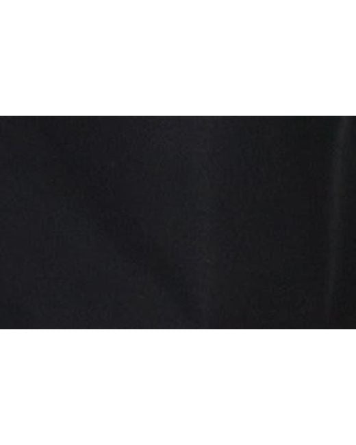 MNML Black Oversize Side Snap Nylon Pants for men