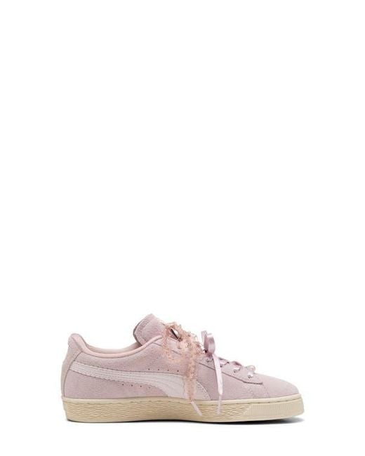 PUMA Pink Suede Bloom Sneaker