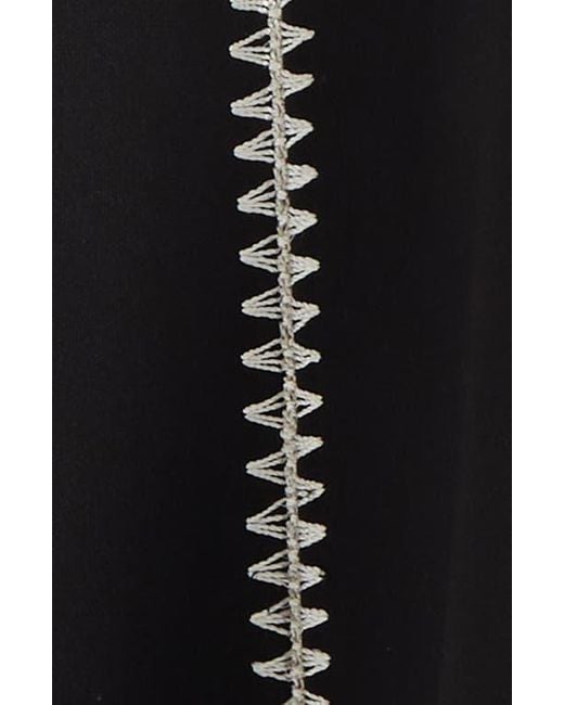 Cinq À Sept Black Jelena Fit & Flare Minidress