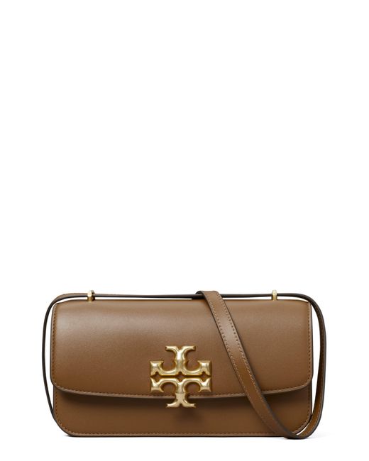 Tory Burch Small Eleanor Rectangular Convertible Leather Shoulder Bag