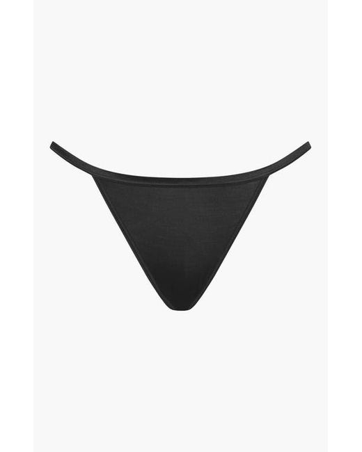 Cosabella Black Talco String Bikini