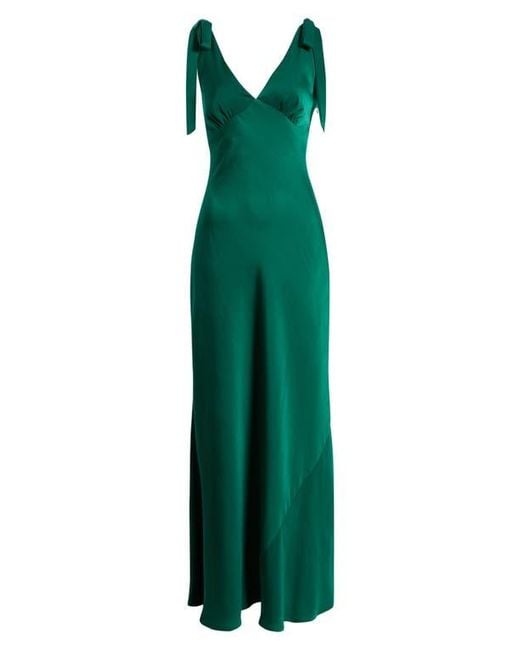 wayf green dress WAYF '98 Double Take Cutout Knit Tank Dress In Green Kelly Swirl Size S main image 0