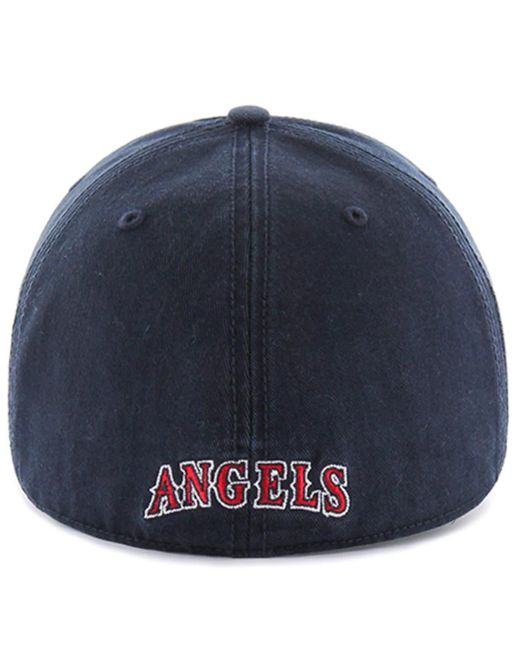 Lids California Angels '47 Cooperstown Collection Franchise Logo Fitted Hat  - Navy