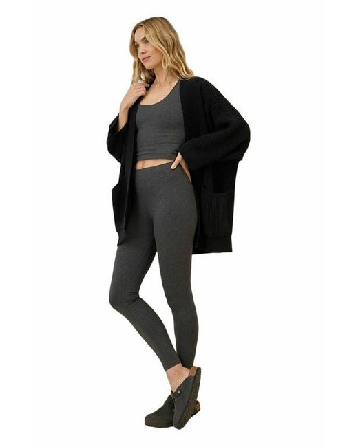Pact Blue On The Go-To Legging Made With Organic Cotton