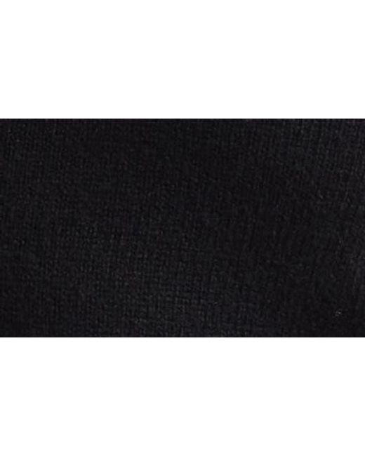 Sacai Black Crewneck Wool Sweater