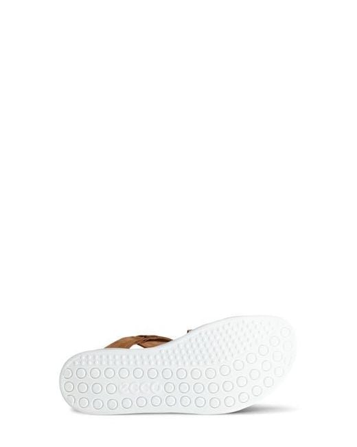 Ecco Natural Soft Cross Strap Sandal