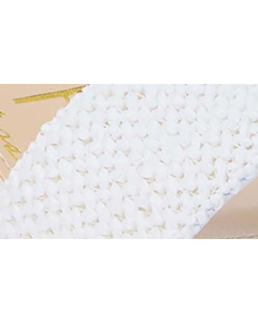 Matisse White Capricorn Kitten Heel Slide Sandal