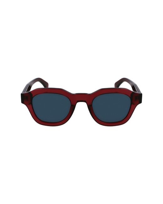 Paul Smith Blue Lyford 48Mm Small Modified Rectangular Sunglasses