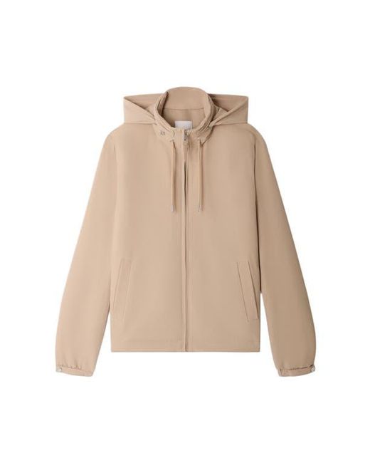 Sandro Natural Hooded Zip-Up Jacket for men