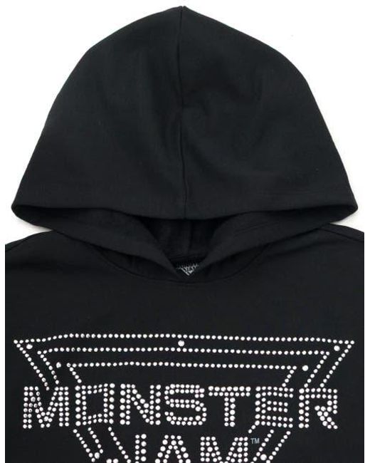 MONSTER JAM Black Pullover Hoodie