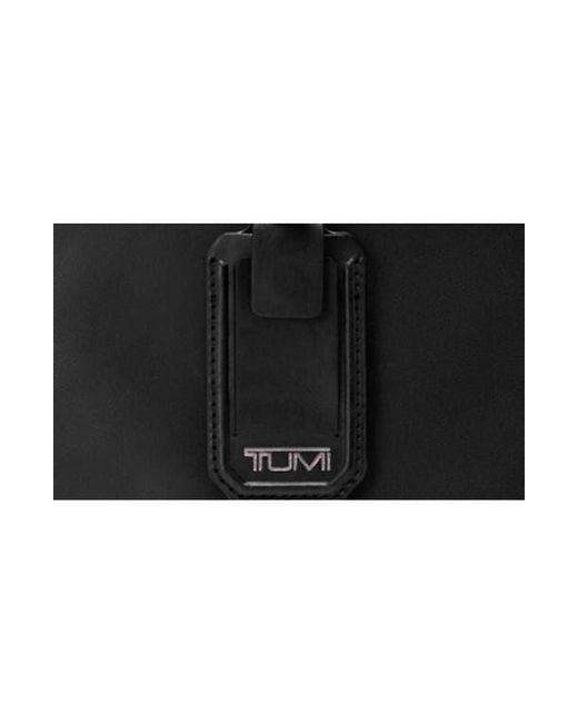 Tumi Gray Warren Leather Backpack for men