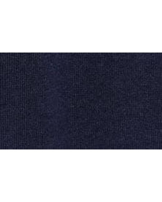 Halogen® Blue Halogen(r) Side Slit Linen Blend Cardigan