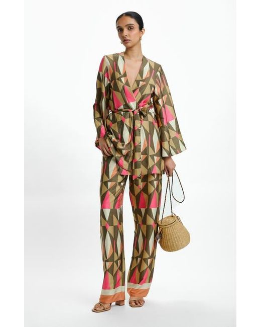 Diarrablu Multicolor Short Duster