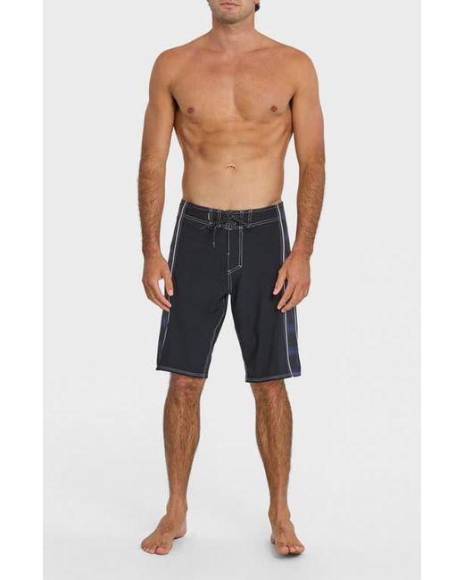 Quiksilver Blue Surfsilk Sway Flight Board Shorts for men