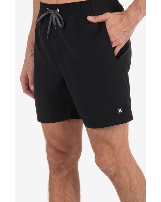 Hurley Black Icon Balboa Board Shorts for men