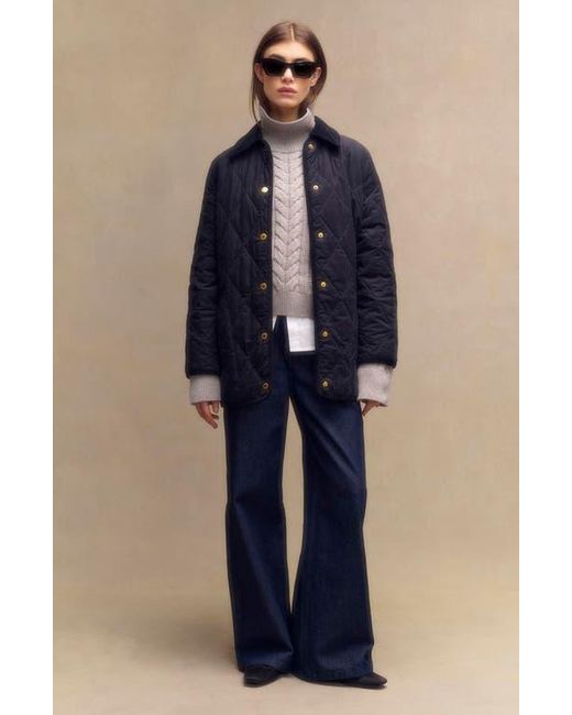 Barbour Blue Cornelia Quilted Jacket
