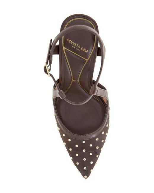 Kenneth Cole Brown Romi Slingback Pump