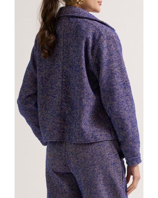 Cache Coeur Blue Pippa Maternity Jacket
