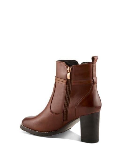 Spring Step Brown Gyanna Bootie