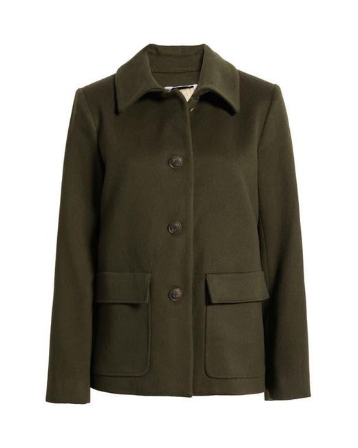 Fleurette Brown Dylan Wool Barn Jacket