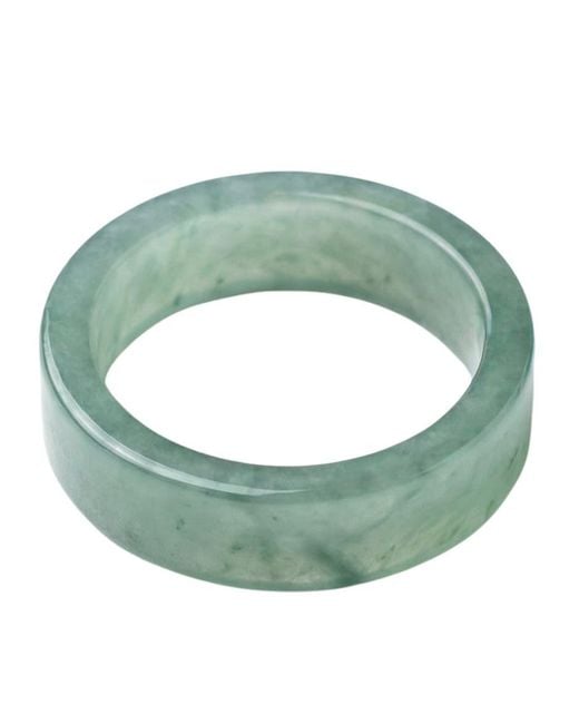 seree Green Gale Square Jade Ring