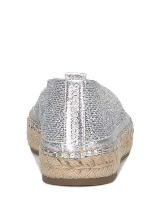 Lucky Brand White Orena Platform Espadrille