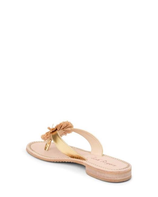 Jack Rogers Natural Cay Flip Flop