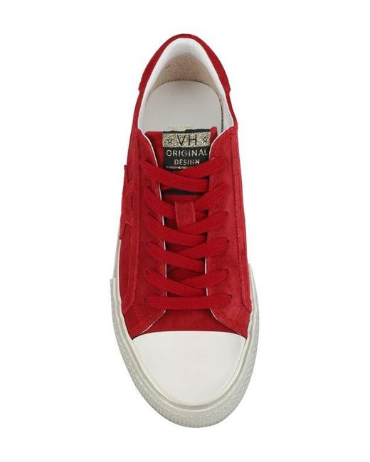 Vintage Havana Red Amaze Platform Metallic Sneaker