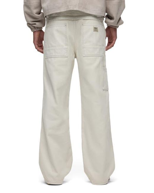 Hudson Natural Luca Wide Leg Carpenter Pants for men