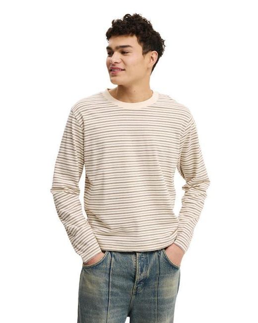 Cotton On White Cropped Fit Long Sleeve for men