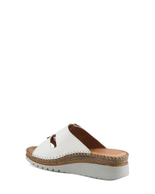 Spring Step Metallic Minisia Wedge Sandal