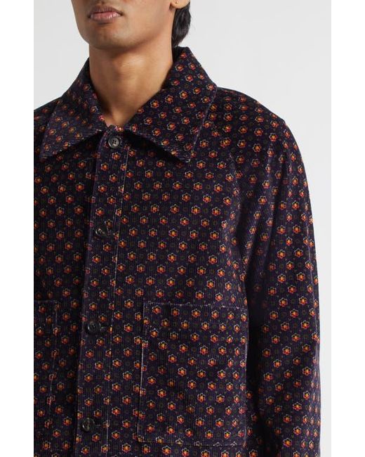 Bode Red Mcallister Corduroy Jacket for men