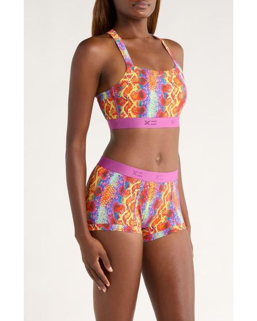 TOMBOYX Pink Scoop Soft Stretch Cotton Bralette